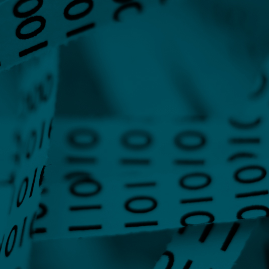 1's and 0's on paper