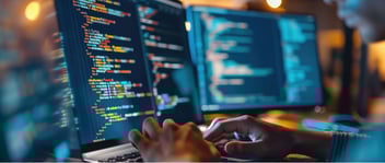 a closeup of a web developers screen