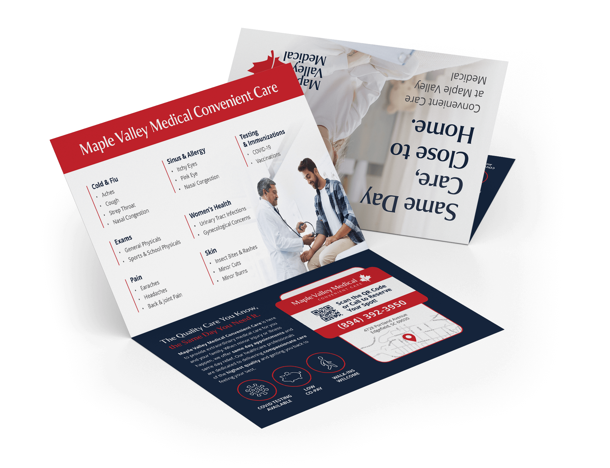 Bifold Self-mailer & Magnet