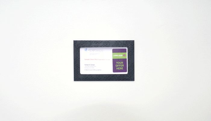 a loyalty program print piece animation