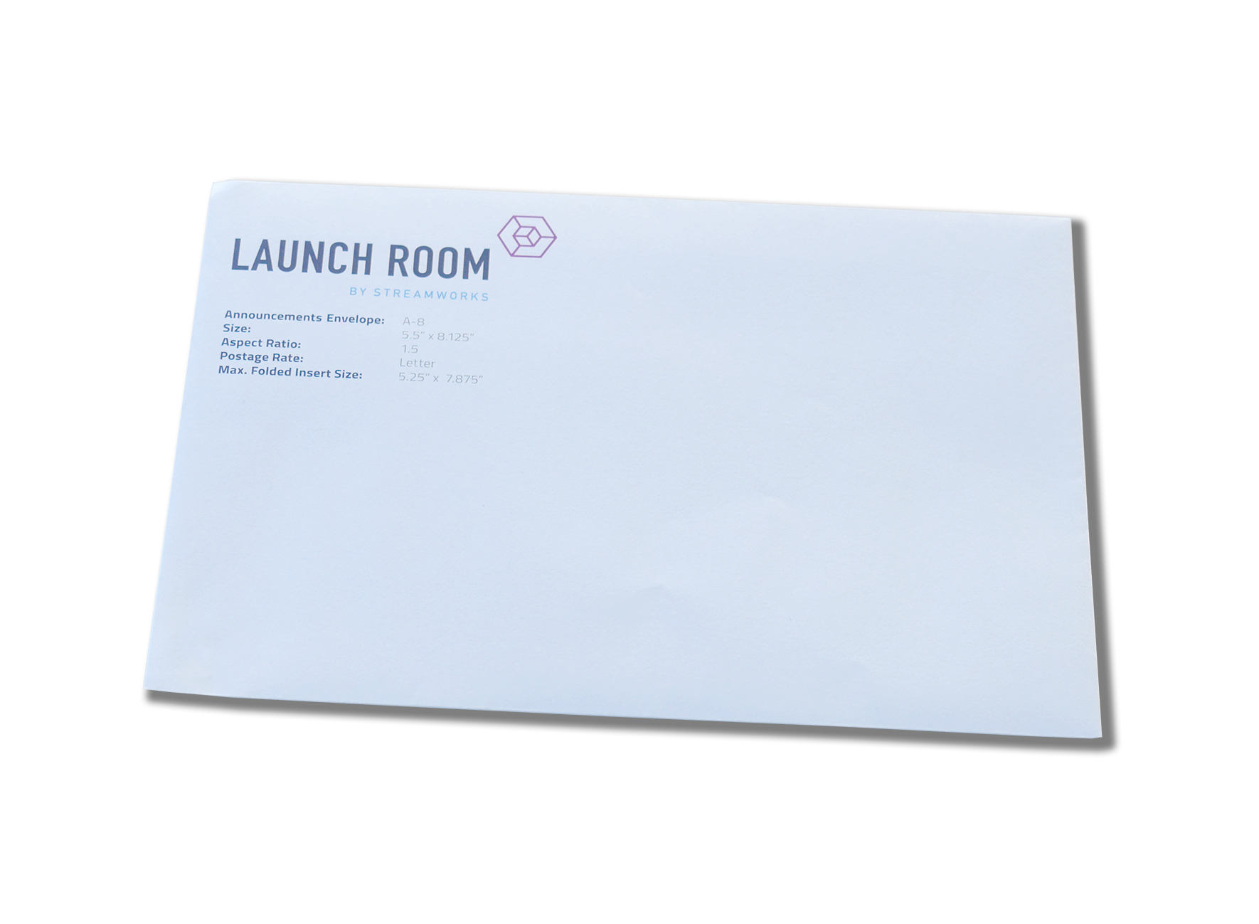 a blank rapid response mail piece