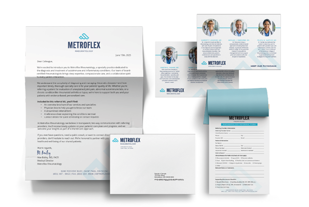 Mockup Physican Referral Package