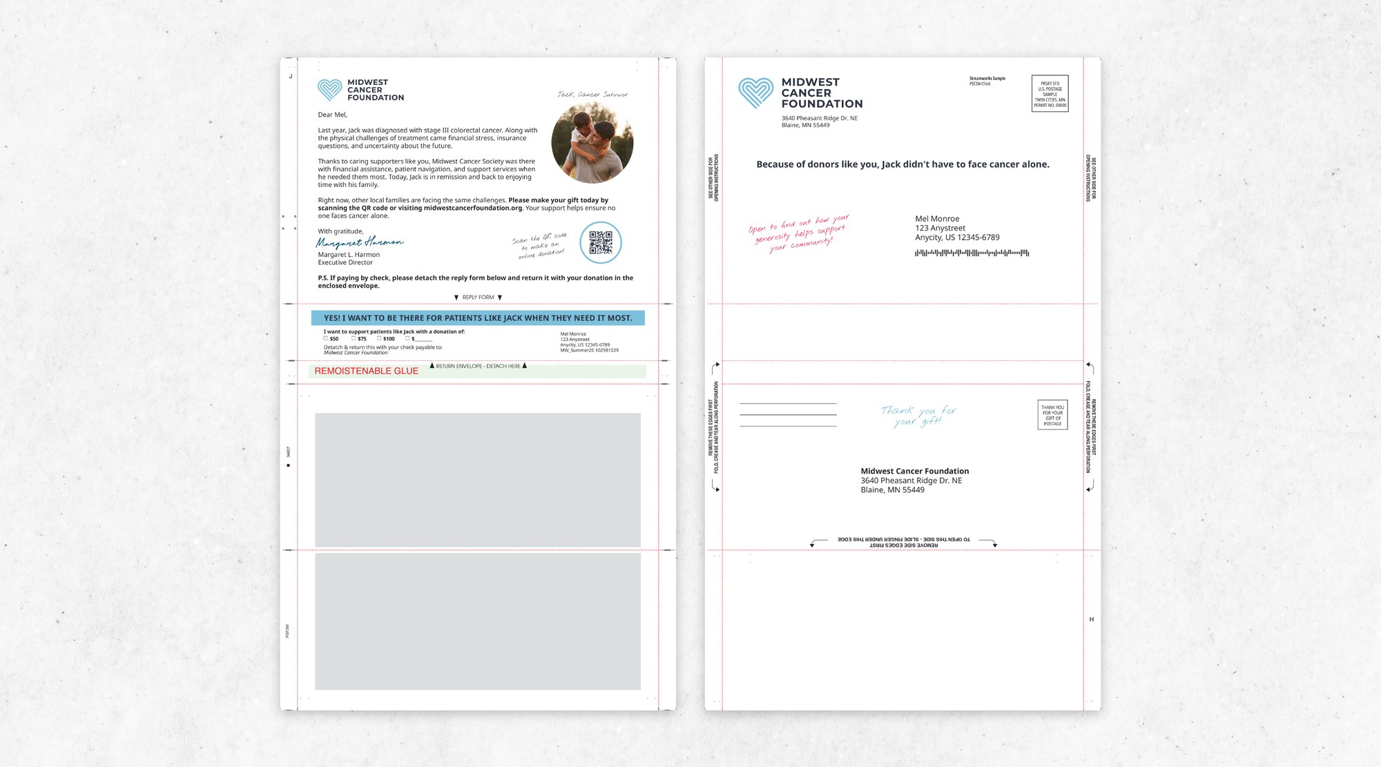 Snap Pack-2 Panel w/ reply