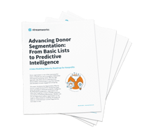 Streamworks-White Paper-Advancing Donor Segmentation