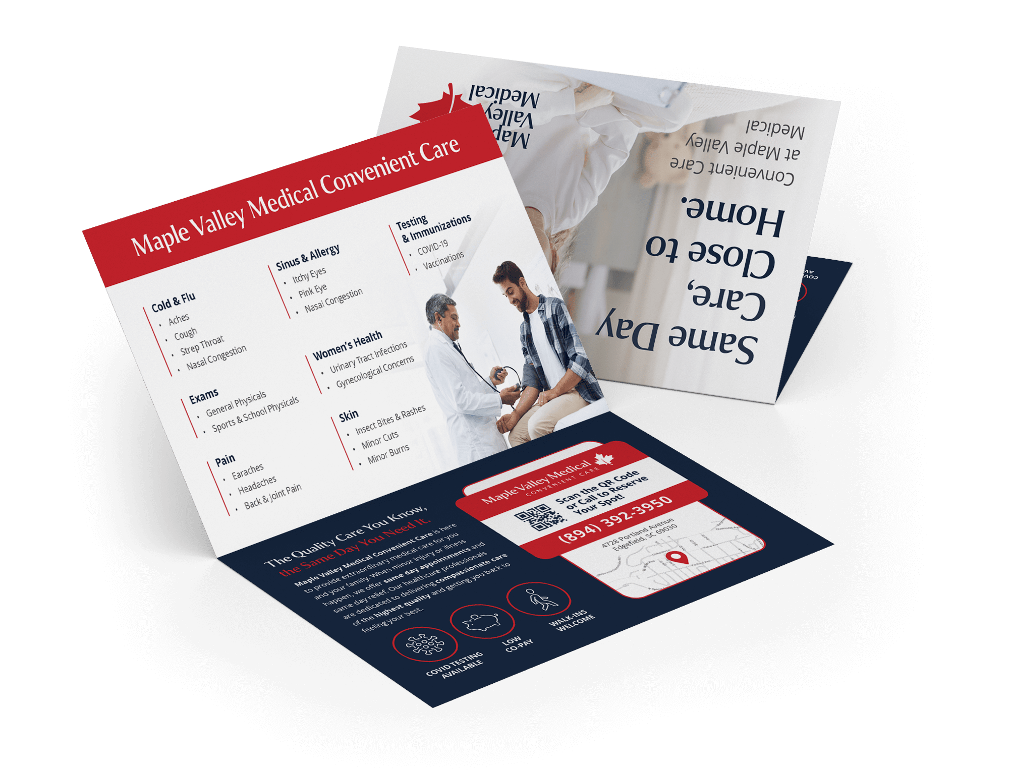 Bifold Self-mailer & Magnet