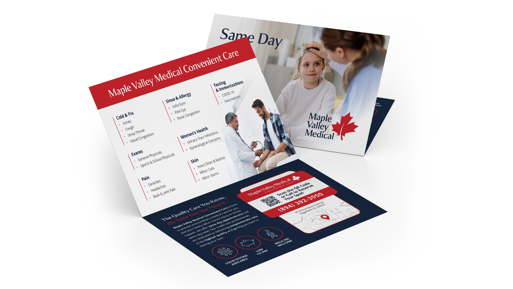 Healthcare-Product-Bifold Self Mailer & Magnet-1