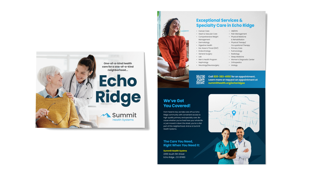 Healthcare-Product-Bifold Self Mailer